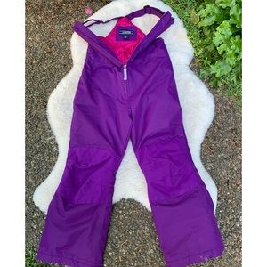 Land’s End kids size 7 snow bib pants